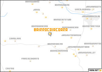 map of Bairro Caiaçoara
