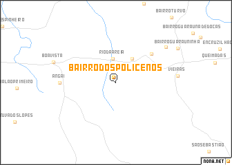 map of Bairro dos Policenos