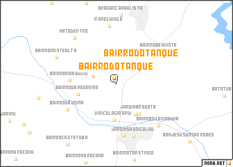 map of Bairro do Tanque