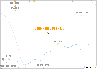 map of Bairro do Vital