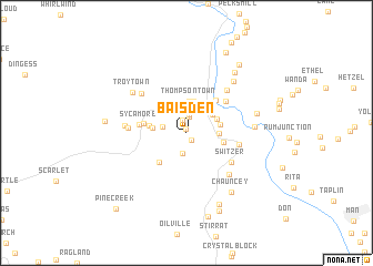 map of Baisden