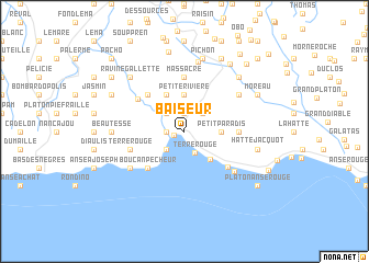 map of Baiseur
