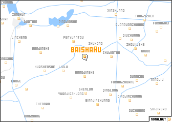 map of Baishahu