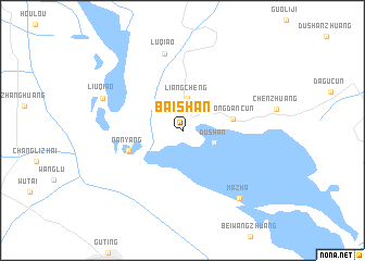 map of Baishan