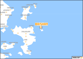 map of Baishan