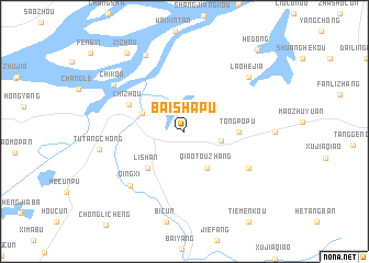 map of Baishapu