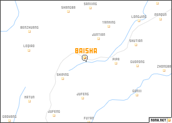 map of Baisha