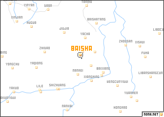 map of Baisha