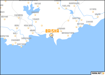 map of Baisha