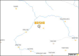 map of Baisha