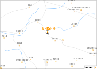 map of Baisha