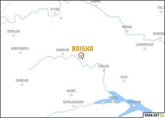 map of Baisha