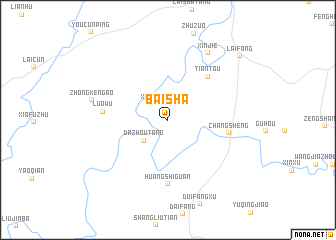 map of Baisha