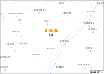 map of Baishe