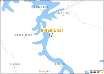 map of Baishilazi