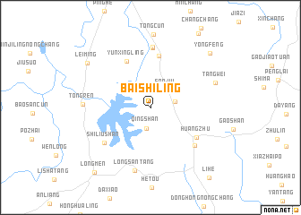 map of Baishiling