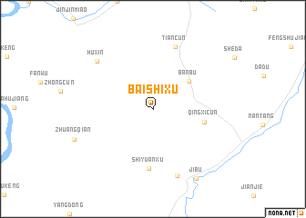 map of Baishixu