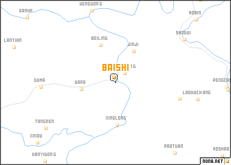 map of Baishi