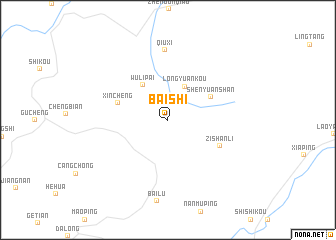 map of Baishi