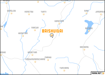 map of Baishuidai
