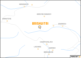 map of Baishuitai