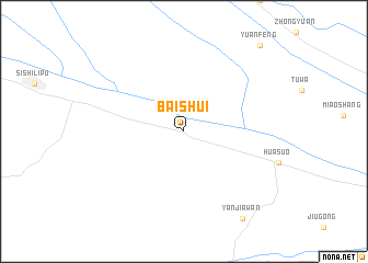 map of Baishui