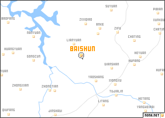 map of Baishun