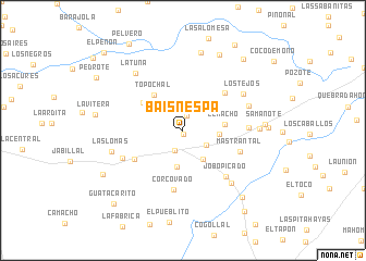 map of Baisnespa