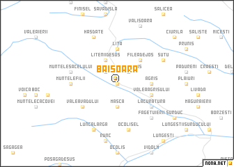 map of Băişoara