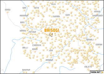 map of Baisogi