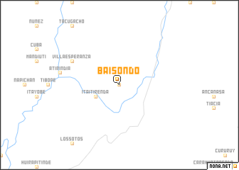 map of Baisondo
