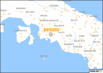 map of Baisong