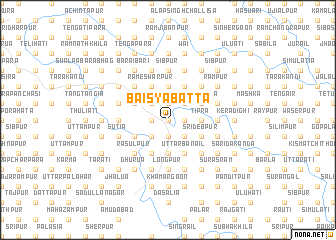 map of Baisya Bātta