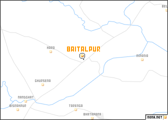 map of Baitalpur