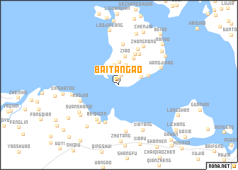 map of Baitang\