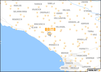 map of Baita