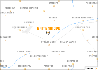 map of Baitemirovo