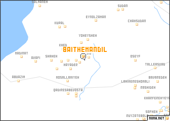 map of Baithe Mandīl