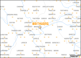 map of Bái Thượng