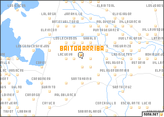 map of Baitoa Arriba