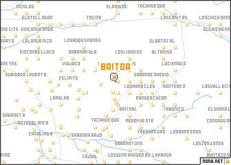 map of Baitoa