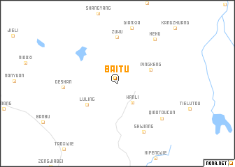 map of Baitu