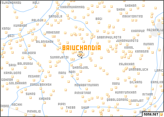 map of Bāiu Chāndia