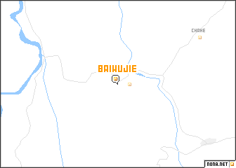 map of Baiwujie