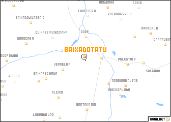 map of Baixa do Tatu