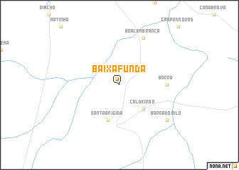 map of Baixa Funda