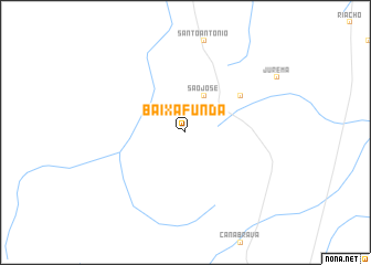 map of Baixa Funda