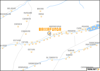 map of Baixa Funda