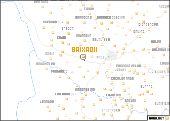 map of Baixão II