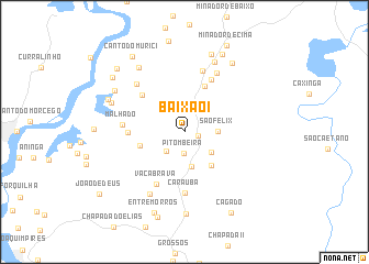 map of Baixão I